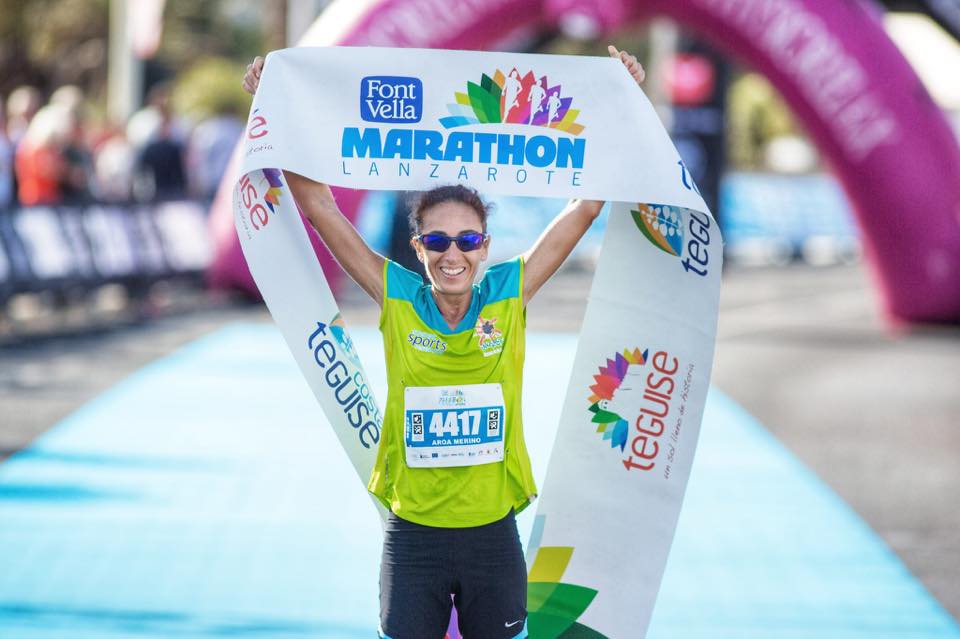 29 Font Vella Lanzarote International Marathon - Aroa Merino 29 Font Vella Internationaler Lanzarote-Marathon - Aroa Merino