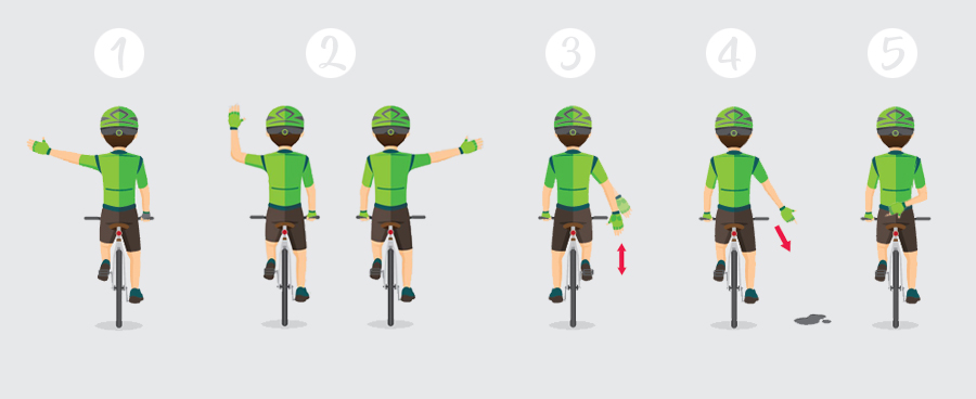 5 señales para evitar accidentes sobre la bicicleta