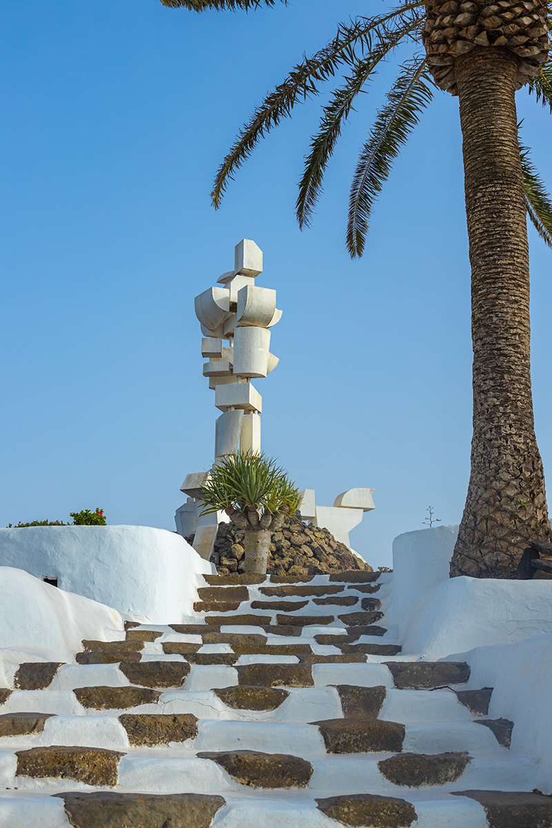 Monumento al campesino en Lanzarote-Papagayo Bike Lanzarote