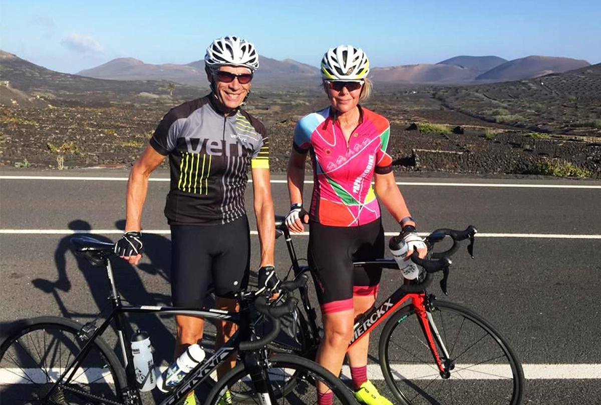 Tourism by bicycle in Lanzarote. Pedaling between wines, vineyards and volcanoes - road 01 Papagayo Bike