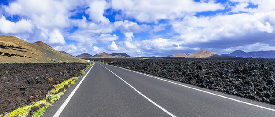 3 kurze Routen, um das Radfahren auf Lanzarote zu genießen